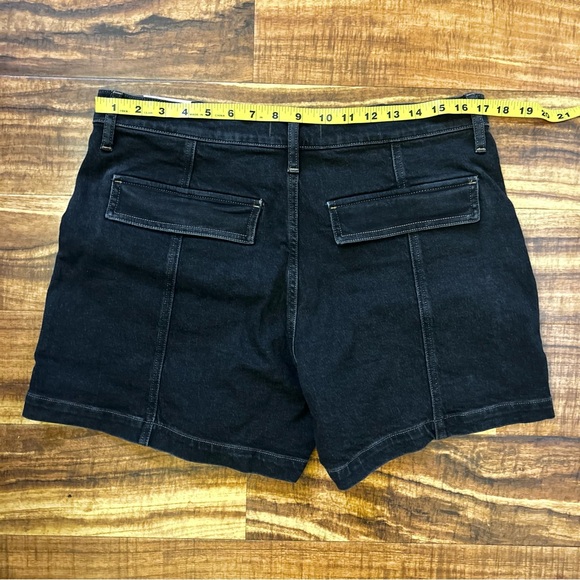NWT Madewell The Perfect Vintage Mid-Length Cargo Jean Short Size 28 - Picture 9 of 10